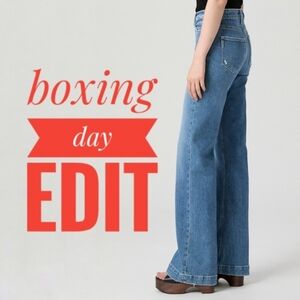 BOXING DAY EDIT Paige Leenah Wide Leg Jean Size 26